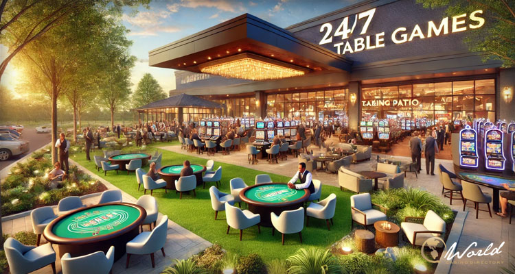 Delaware Park Casino Expands with Outdoor Slot Patio and 24/7 Table Games